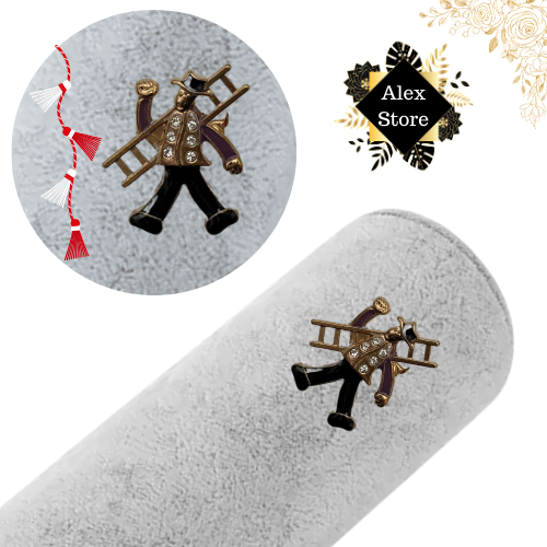 Set 12 brose Martisor, Cosar norocos, editie 2025  [3]