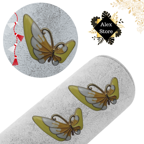 Set 12 brose Martisor, Fluturasi dragalasi, editie 2025  [4]