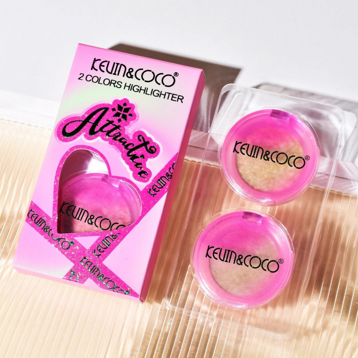 Set 2 Iluminatoare, Kevin&Coco, Attractive, Santa`s Blush Magical  Glow, Varianta A, Roz [4]