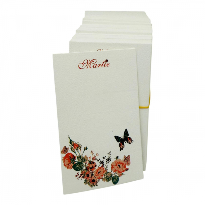 Set 200 de cartoane ambalaj pentru martisoare, folii transparente incluse, 8.5×5cm,   [2]