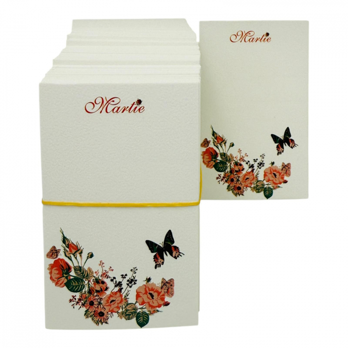 Set 200 de cartoane ambalaj pentru martisoare, folii transparente incluse, 8.5×5cm,   [4]