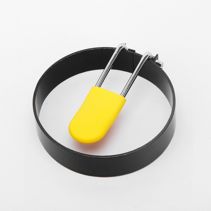 Set 4 forme rotunde pentru ou , din otel, strat antiaderent, diametru 7.5 cm, cu maner din ABS, negru [5]