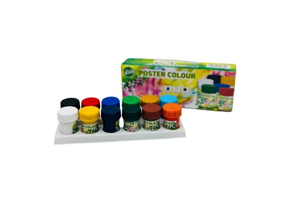 Set acuarele guase Elite 12 culori x 15ml – culori intense pentru pictura artistica si scolara,  [1]