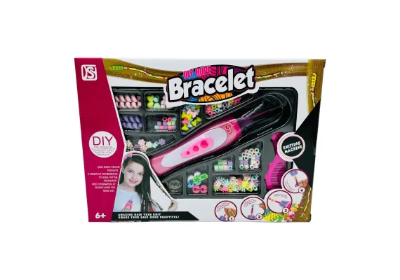 Set de margele si accesorii pentru par Bracelet, 34×25×5.5cm, +3ani,   [1]