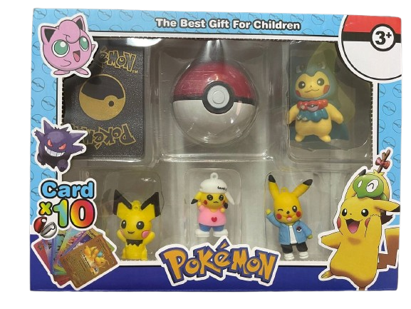 Set Figurine Creaturi de Buzunar + Ou Supriza + 10 Carduri – 27x20 cm [2]