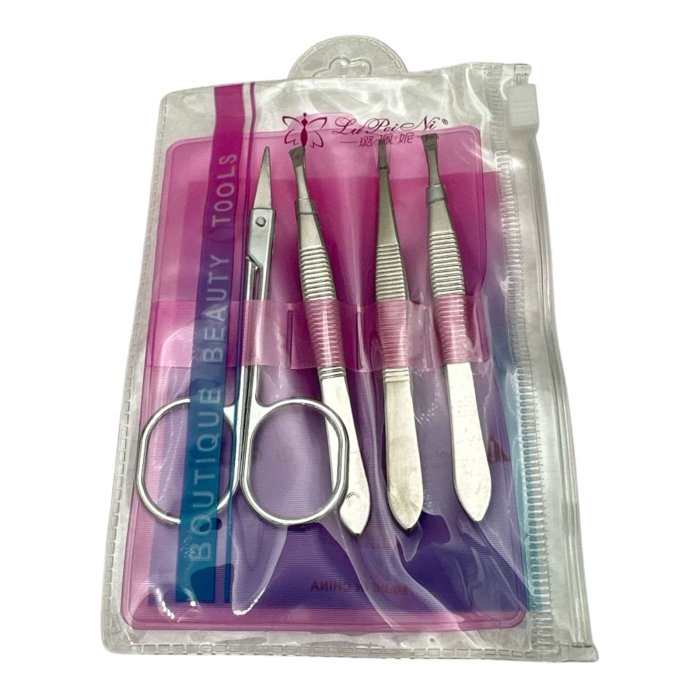 Set ingrijire manichiura 4 piese inox, Boutique Beauty, calitate superioara– Kit profesional,  [3]