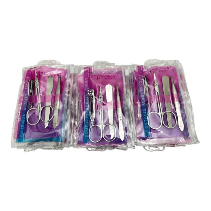 Set ingrijire manichiura 4 piese inox, Boutique Beauty, calitate superioara– Kit profesional,  [2]