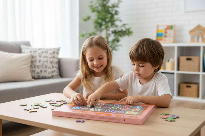 Set Magnetic Educativ cu Puzzle Matematic si Tablita de Scris – Digital Topics, 22.5x16.5cm [2]