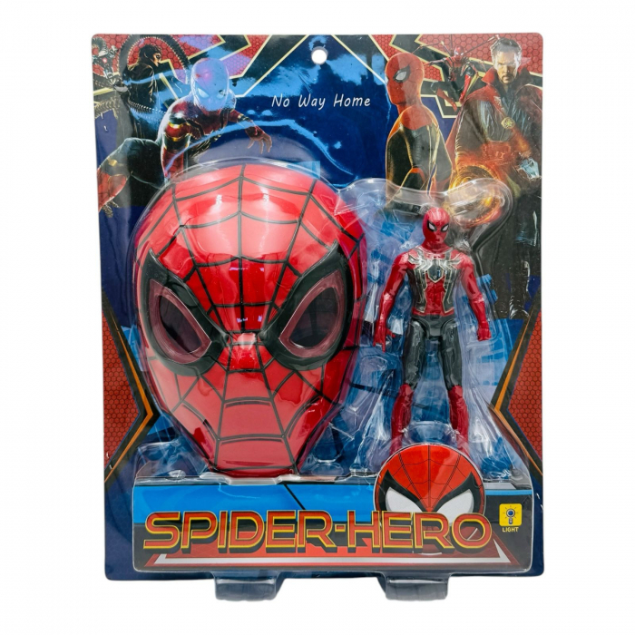 Set Masca si Figurina Erou Interactiva - 38x31 cm  [3]