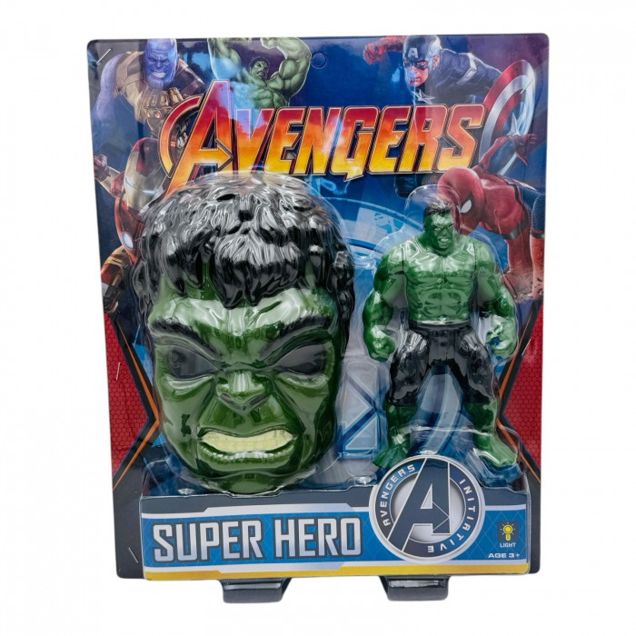 Set Masca Verde cu Figurina Articulata - 38x31 cm [2]