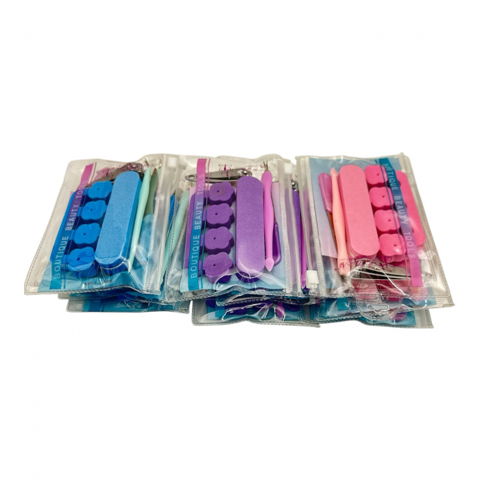 Set pedichiura 5 piese multicolor – Ingrijire completa pentru picioare, acasa sau la salon,  [2]