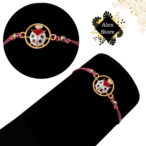 Set12 Bratari Martisor Gargarita dragalasa, cu margele, snur reglabil  [4]