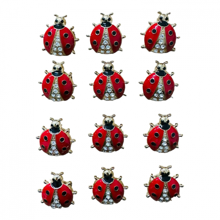 Set12 Brose Martisor marime mica, 3.5cm, Gargarita Norocoasa  [2]