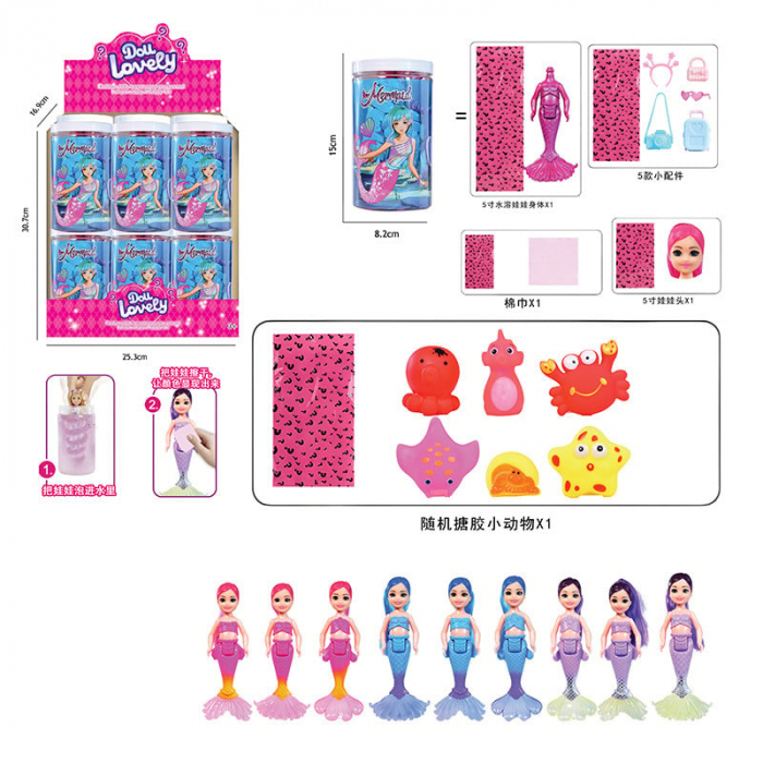 Sirene Magice care isi Schimba Culoarea in Apa - Aventuri Subacvatice Fascinante!  [3]