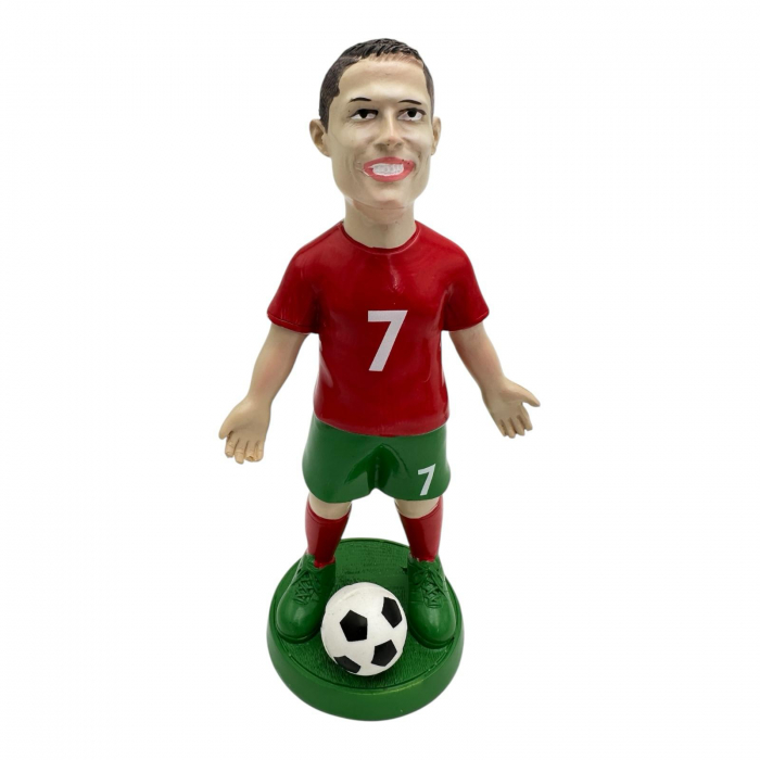Statueta Jucator de Fotbal – Decor Sportiv Elegant 17cm, Cadou Ideal pentru Fani si Colectii –  [2]