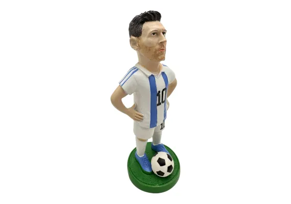 Statueta Jucator de Fotbal din Rasina – Decor Sportiv Elegant 17cm, Cadou Ideal pentru Fani si Colectii,  [1]