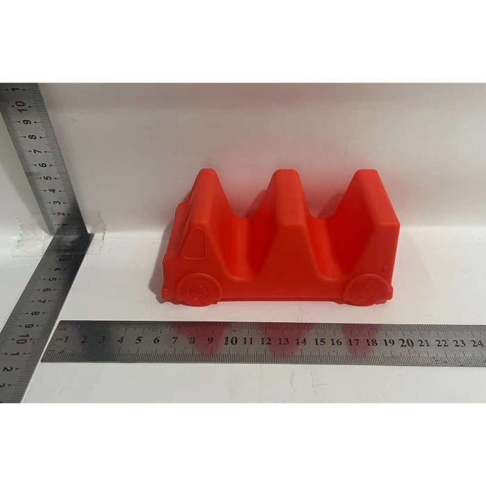 Suport pentru Taco, , Model Autobuz, 14 x 7.5 x 6.5 cm, din PP, Portocaliu [2]