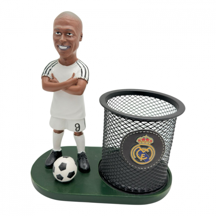 Suport Pixuri cu Fotbalist – Organizator  Original pentru Birou, 17cm,  Calitate Superioara,  [2]