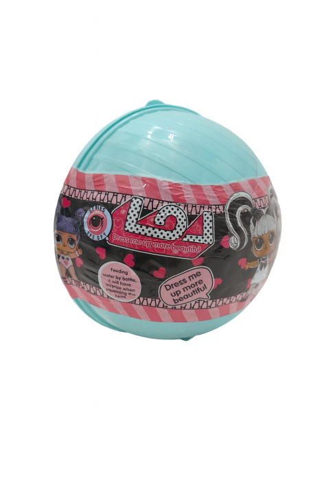 Surpriza Papusa Dress Me – Minge Gigant 22x21 cm Cu Accesorii, Jucarie Tip LL Pentru Fetite [2]