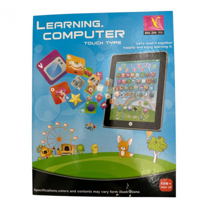 Tableta interactiva pentru invatarea limbii engleze – 25x19 cm, educativa pentru copii,  [2]
