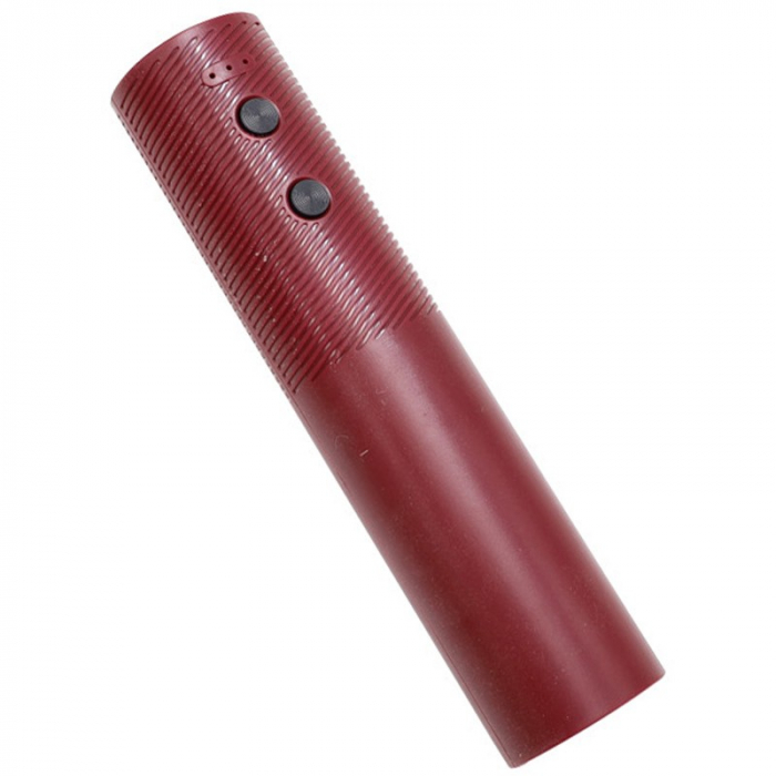 Tirbuson Electric, , Deschizator Sticle de Vin, de Uz Casnic de Ultima Generatie, Reincarcabil prin Incarcare USB, 20 x 4.6 cm Rosu [2]