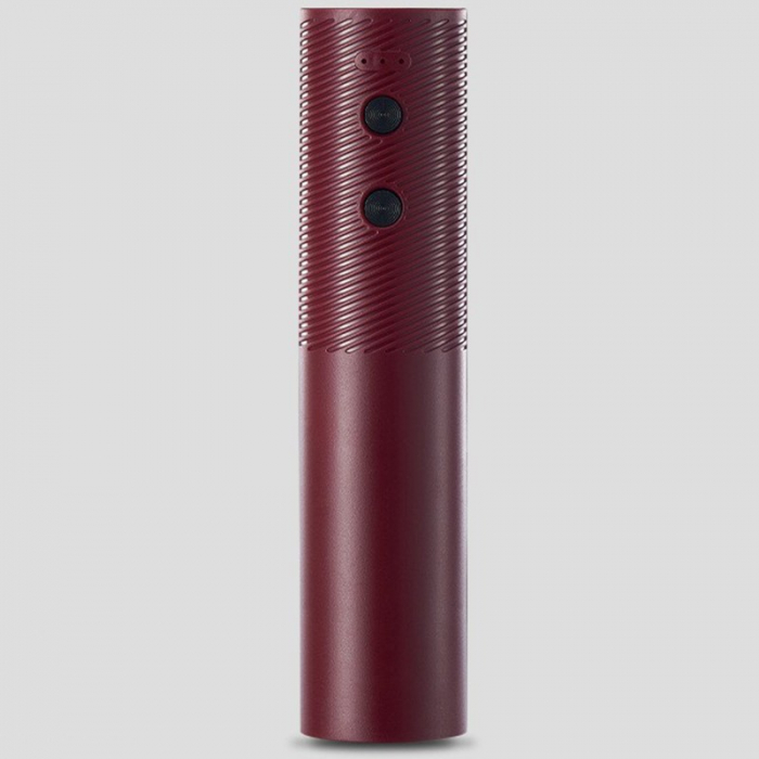 Tirbuson Electric, , Deschizator Sticle de Vin, de Uz Casnic de Ultima Generatie, Reincarcabil prin Incarcare USB, 20 x 4.6 cm Rosu [1]