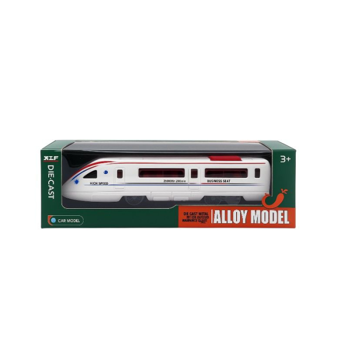 Tren Jucarie Metalic Die-Cast High Speed Rosu – Scara Model XLC Business Geat 3+ [1]