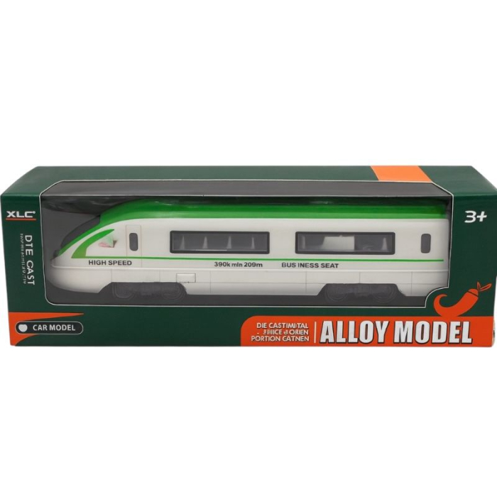 Tren Jucarie Metalic Die-Cast High Speed Verde – Scara Model XLC Business Geat 3+ [1]