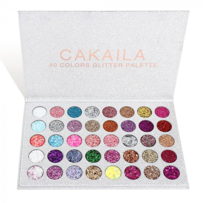 Trusa de machiaj , paleta de glitter / sclipici cu 40 de culori ,  [2]