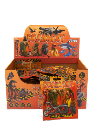 Jucarii surpriza - Set 24 Plicuri Surpriză – Figurine Creaturi Amuzante – 3+