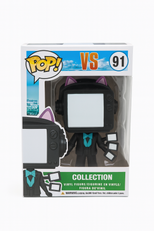 Figurina Style VS 91, Model Consola cu Casti Cat Ears, Vinil, Colectie si Decor Gamer [1]