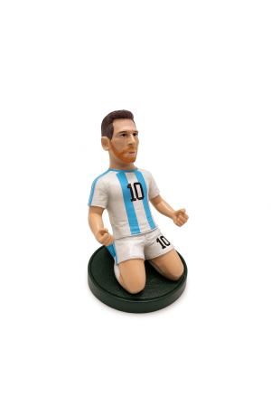 Figurine si animale plastic - Figurina Ceramica Fotbalist – 13 cm, Model Colectie, Detalii Realiste