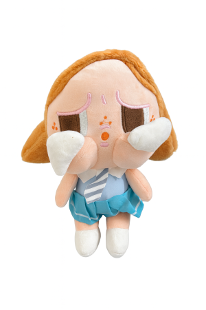Papusa Plus Tristuta Uniforma Albastra 20 cm – Jucarie Kawaii Emotion Doll [1]