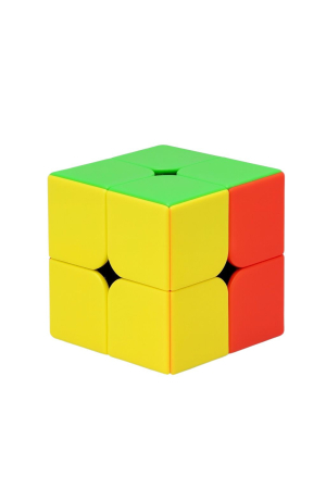 Jucarii educative si de indemanare - Set 6 Cuburi Puzzle 2x2 Colorate – Joc Logic pentru Copii si Adulti