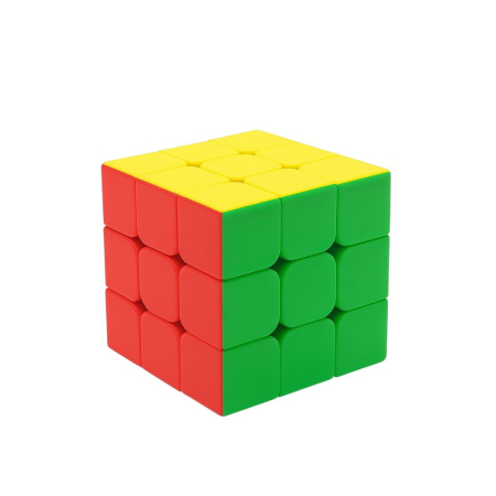 Jucarii educative si de indemanare - Set 6 Cuburi 3x3 Speed Cube Colorat – Joc Puzzle Antistres pentru Copii si Adulti