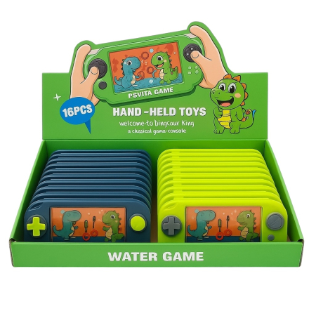 Set 16 Jocuri cu Apa pentru Copii Dino Water Game – Consola Portabila [1]