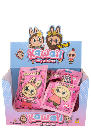 Jucarii surpriza - Set 12 Breloc Plus Kawaii – Blind Pack Surprise, Jucarii Colectibile