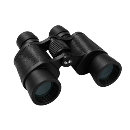 Jucarii Diverse - Binoclu pentru Copii 6x38 mm, Model Camuflaj, Jucarie Educativa pentru Explorare