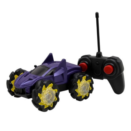 Jucarii cu radio control - Masina Drift Stunt Car cu Fum, Radiocomanda, 30x17cm – Lumini & Efect Special