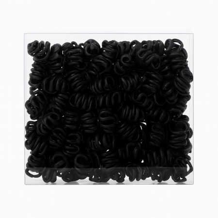 Accesorii pentru par Engros - Set 100 clamite mici par, negre – accesorii rezistente pentru coafuri, prindere fixa