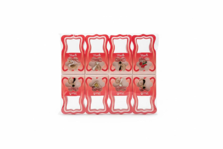 Set 16 brose martisor elegante modele variate ambalaj individual 11x6.5 cm [1]