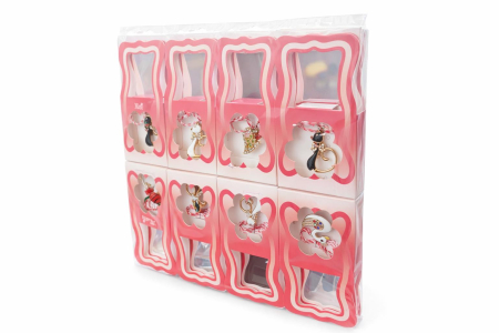 Set 16 brose martisor elegante modele variate ambalaj individual 11x6.5 cm [2]