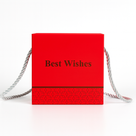 Cutie cadou, trandafir sub cupola transparenta [3]