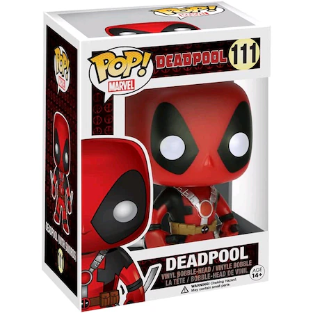 Figurine si animale plastic - Figurina Deadpool Erou Masca Rosu – Model Colectie cu Detalii Premium