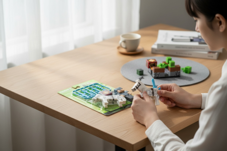 Set Figurina Magnetica MagnetWorld – Building Block Random (6+ ani) [1]