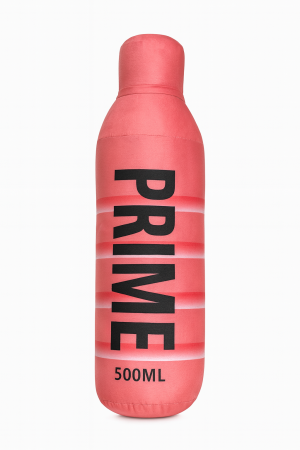 Jucarii de plus - Sticla Plus Rosie 30 cm – Jucarie Pufoasa, Moale si Decor Original