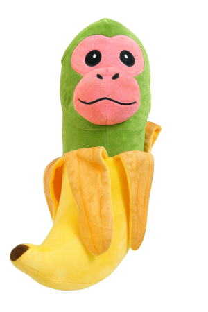 Plus Bananini Chimpanzini 20 cm – maimutica amuzanta in banana, jucarie virala [1]
