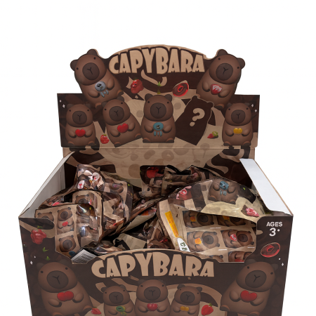 Set 24 Figurine Capibara Cute – Blind Pack Surprise, Jucarii Colectibile [1]