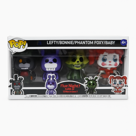 Set Figurine Horror Five Nights – Colectie Speciala cu 4 Personaje Iconice 38x15.5 cm [1]