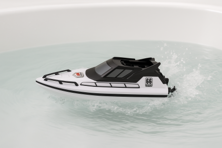 Jucarii cu radio control - Barca cu radiocontrol 2.4 GHz, Speedboat, model rapid, design realist